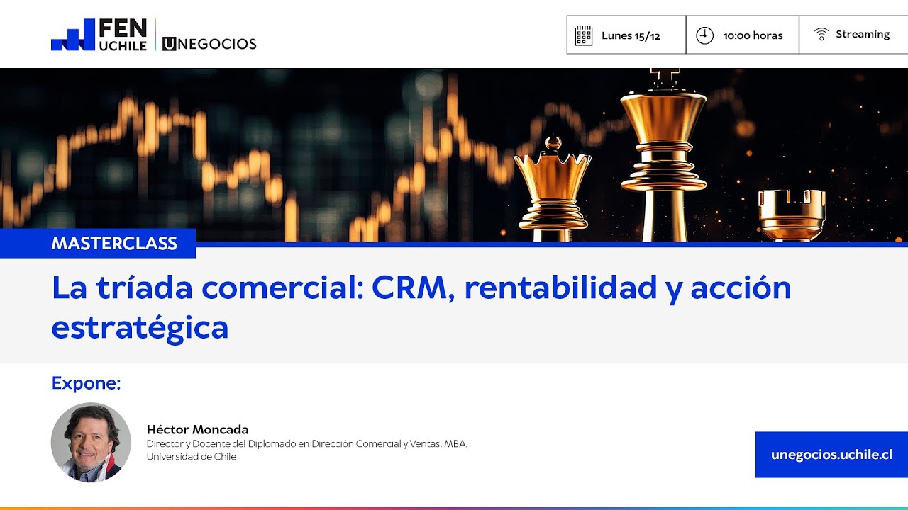La tríada comercial: CRM, rentabilidad y acción estratégica