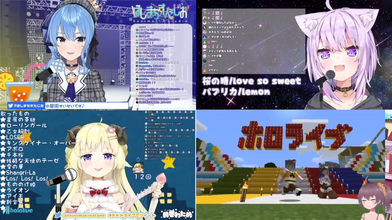 Shin Takarajima but with more Hololive Members | ホロライブ - 新宝島 カラオケ
