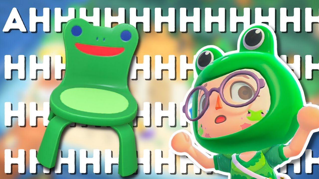 WHEN YOU FINALLY GET A FROGGY CHAIR