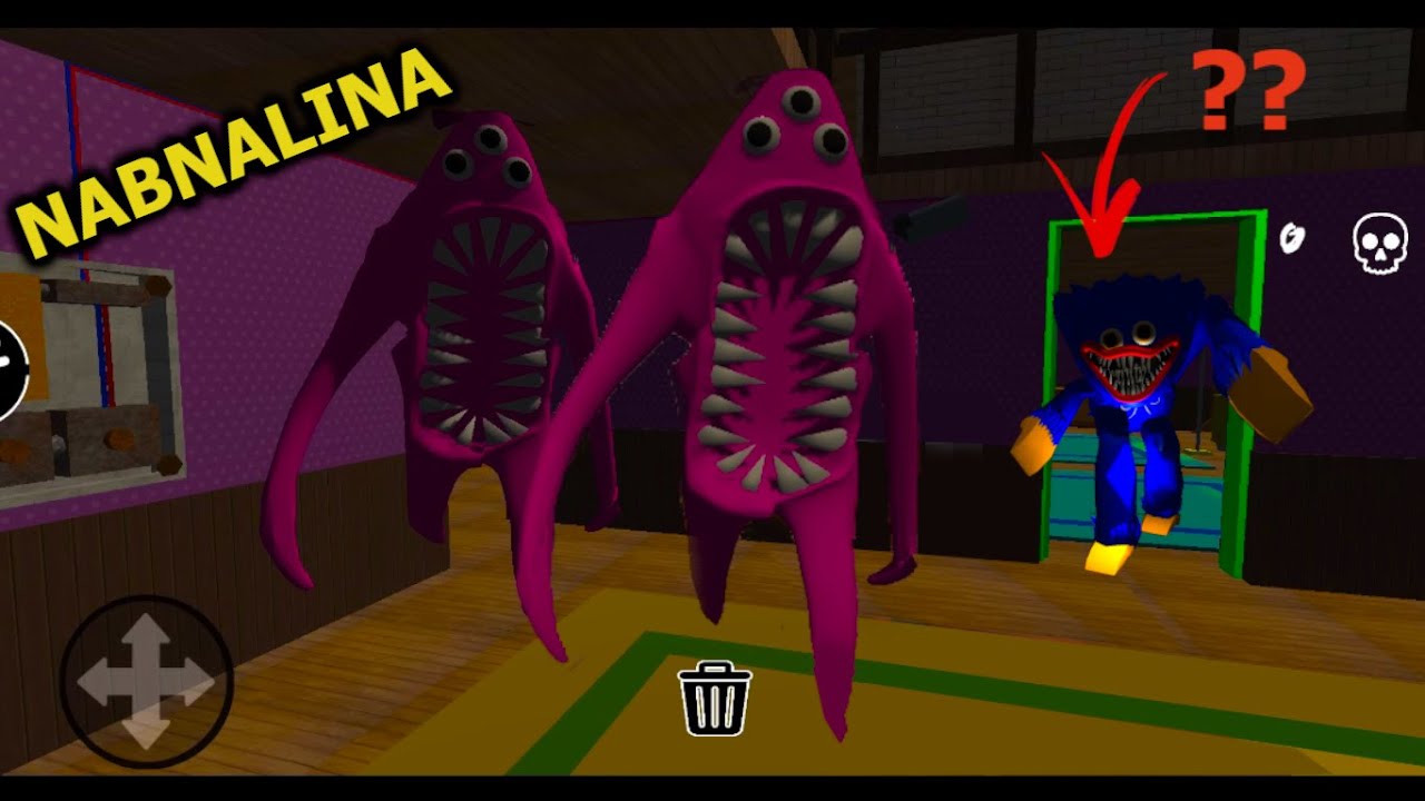 Huggy Wuggy?? Garden of Nabnalina horror house escape, android gameplay walkthrough, full game.