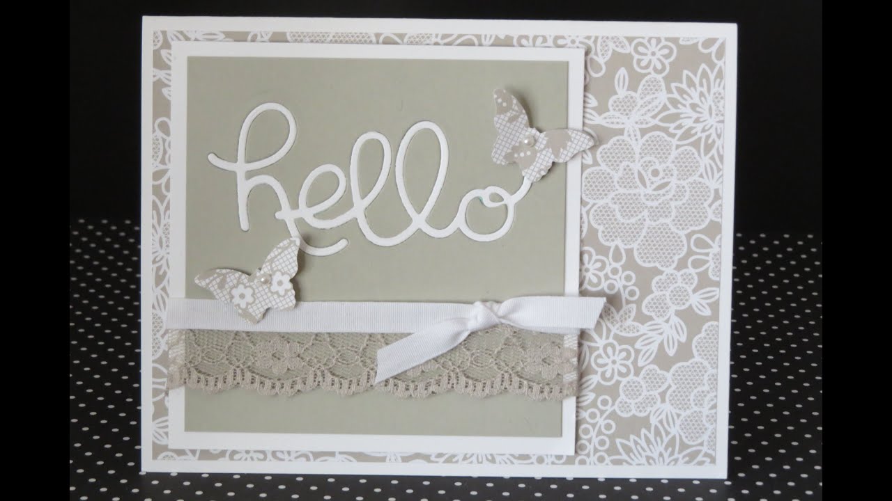Inlaid Embossing Technique!