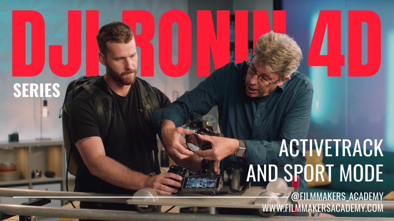 Доминируйте в динамичной кинематографии с функциями ActiveTrack и Sport Mode на DJI Ronin 4D