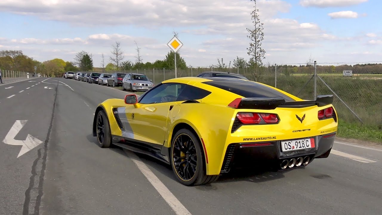CORVETTE Z06 C7 R EDITION - BRUTAL ACCELERATIONS!