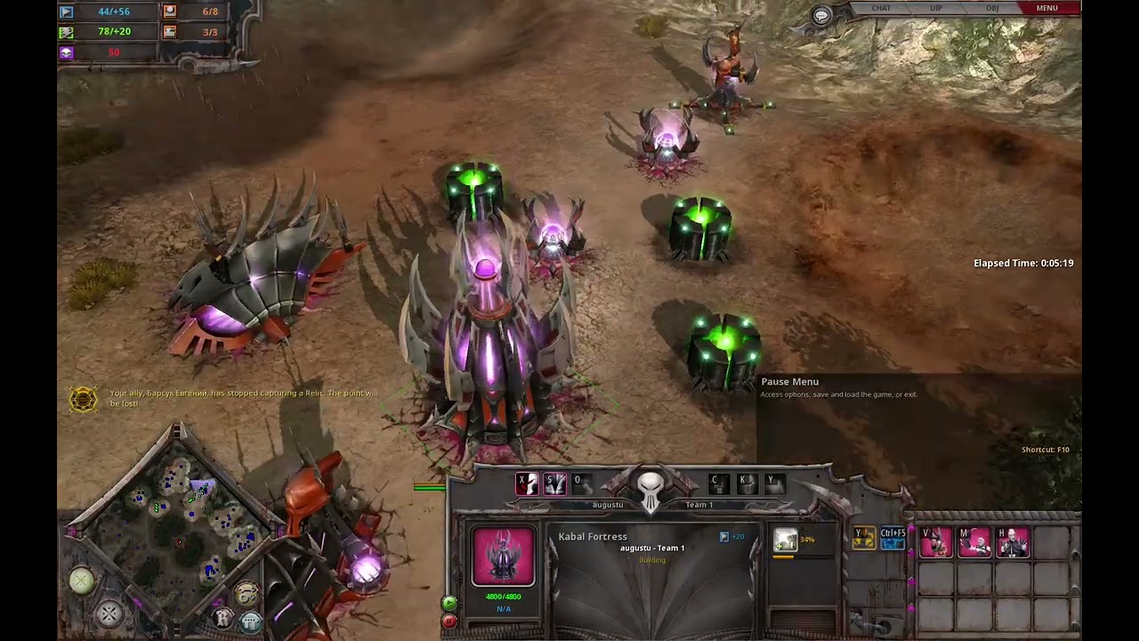 Warhammer 40K Dawn of War Definitive Edition (DE) PVP 3v3 as Dark Elves
