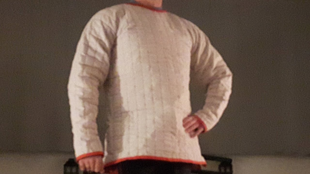 How to Make a Gambeson - Hand Sewn Canvas 5 layers