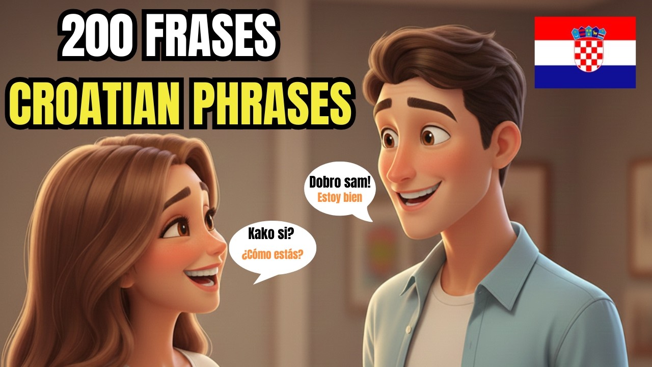 200 Frases Útiles en Croata | Aprender Croata Desde Cero. Frases Para Viajeros en Croata