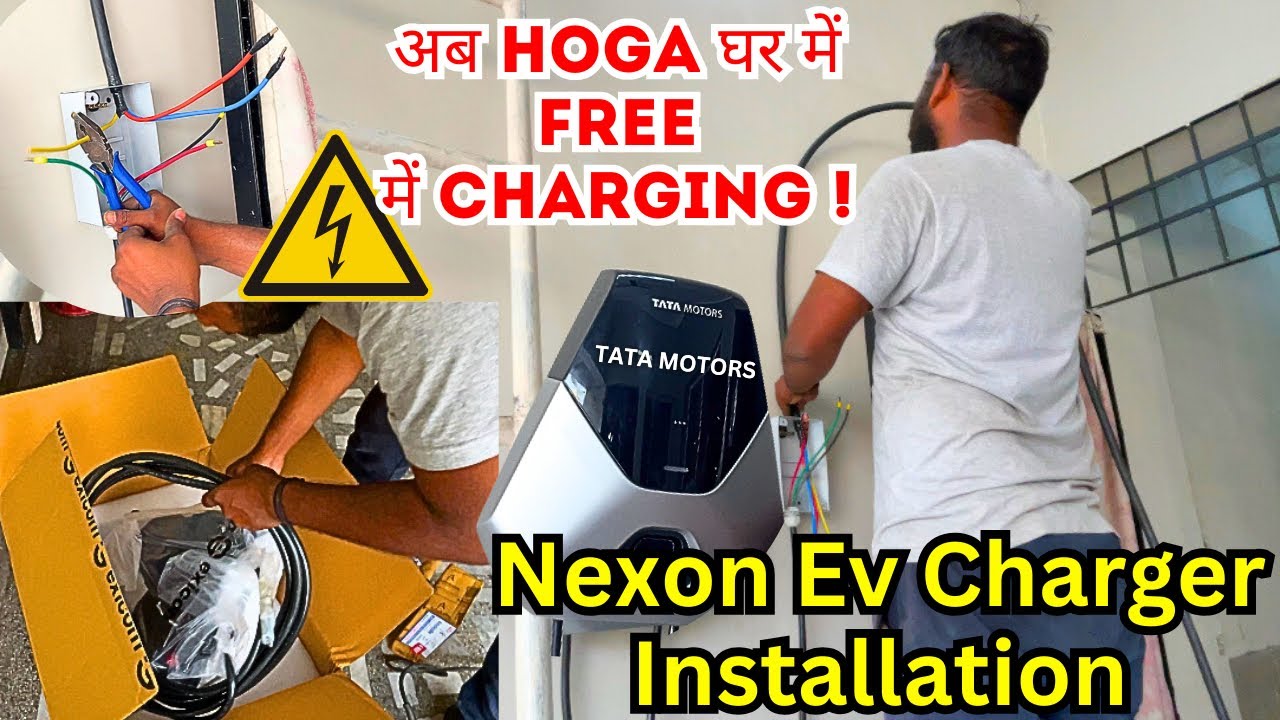 2024 Nexon Ev 7.2 KW Fast Charger installation Tips ⚠️ भूल के भी ये गलती मत करना ❌| Full Video