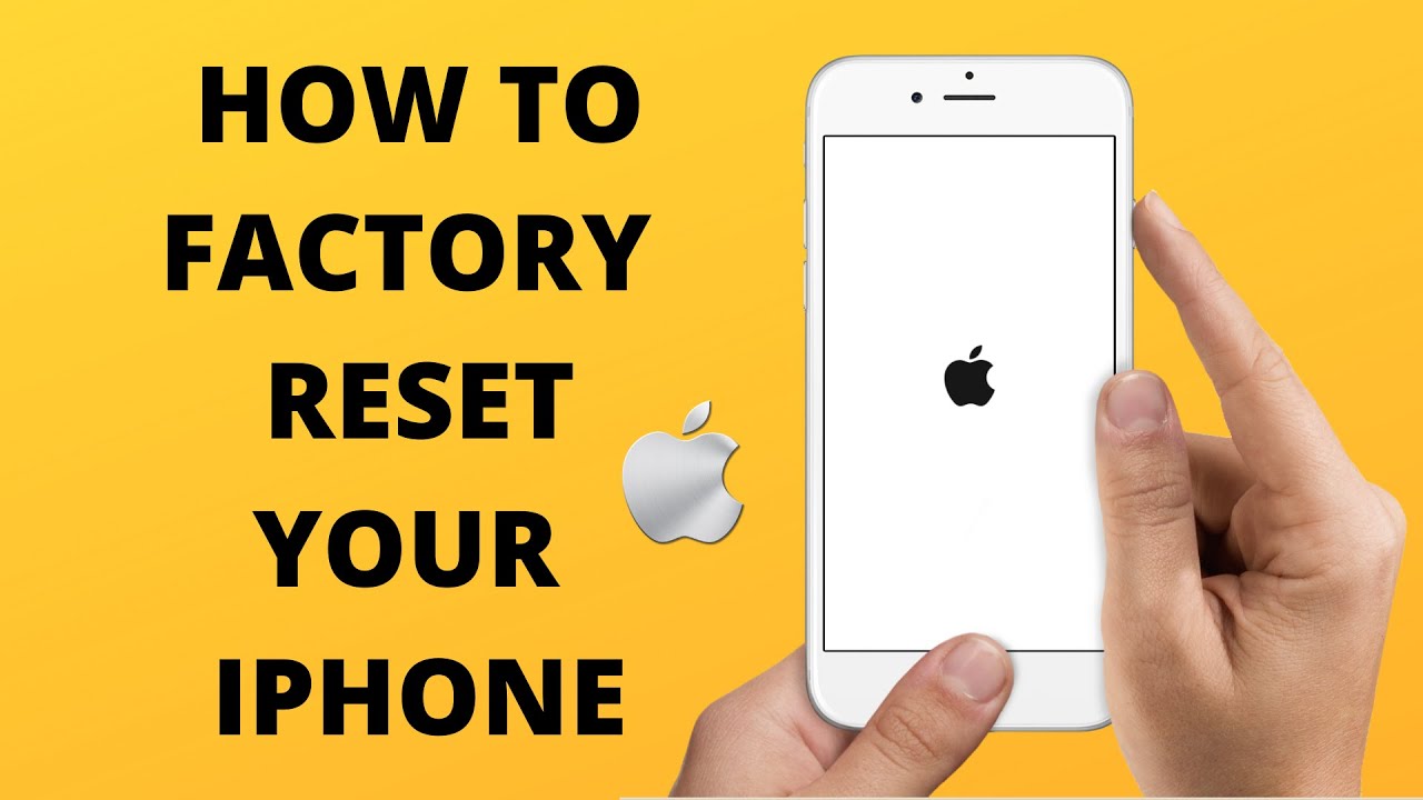 Factory Reset iPhone 8 Erase Everything in 2020