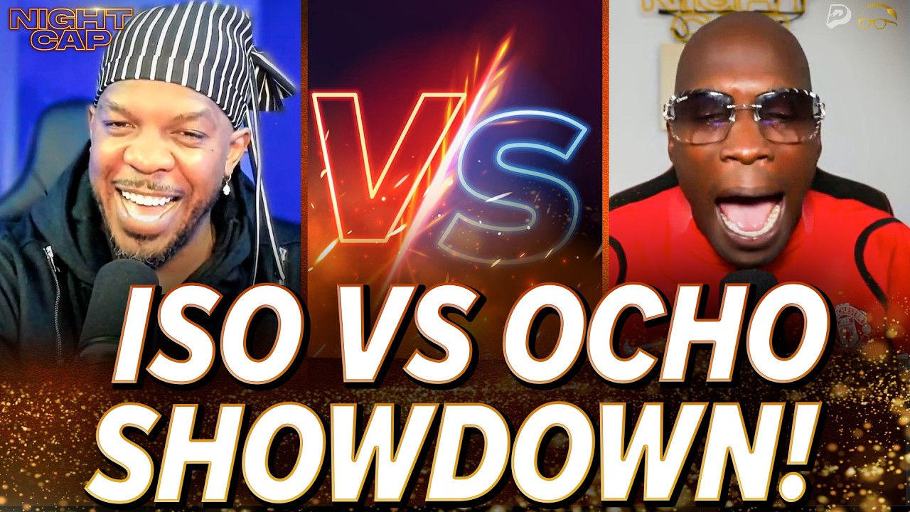 Iso Joe vs Ocho BATTLE Gets HEATED as They Trash Talk Who’s the BEST Athlete! | Nightcap