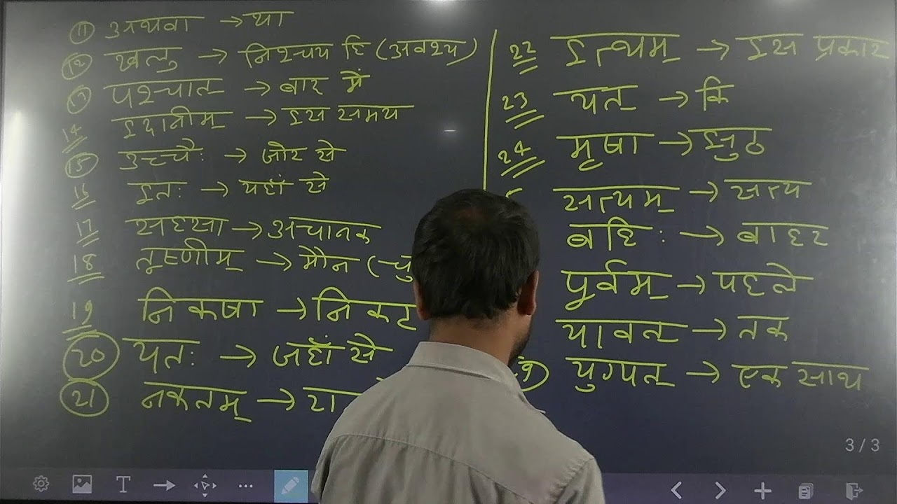 Class 10 Sanskrit | अव्यय| BSEB Board BY NIRAJ SIR