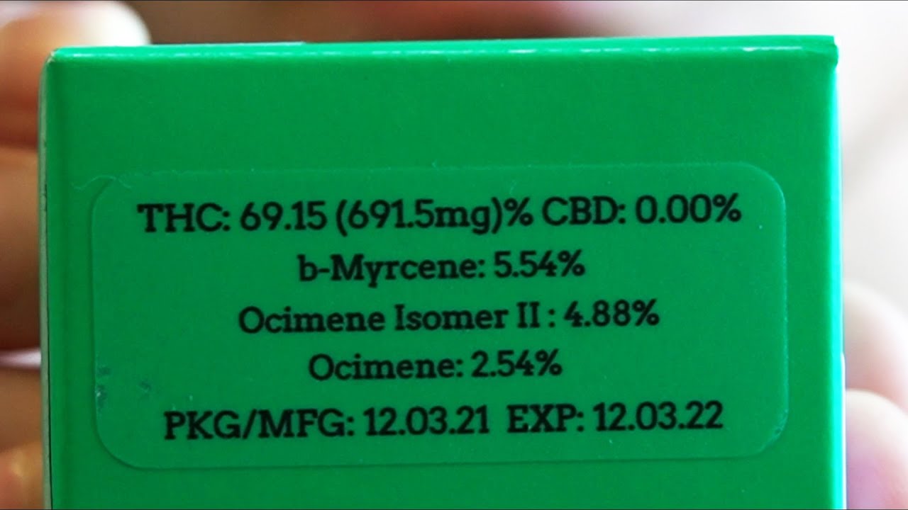 The TERPENE OCIMENE (favorite buddies strain)