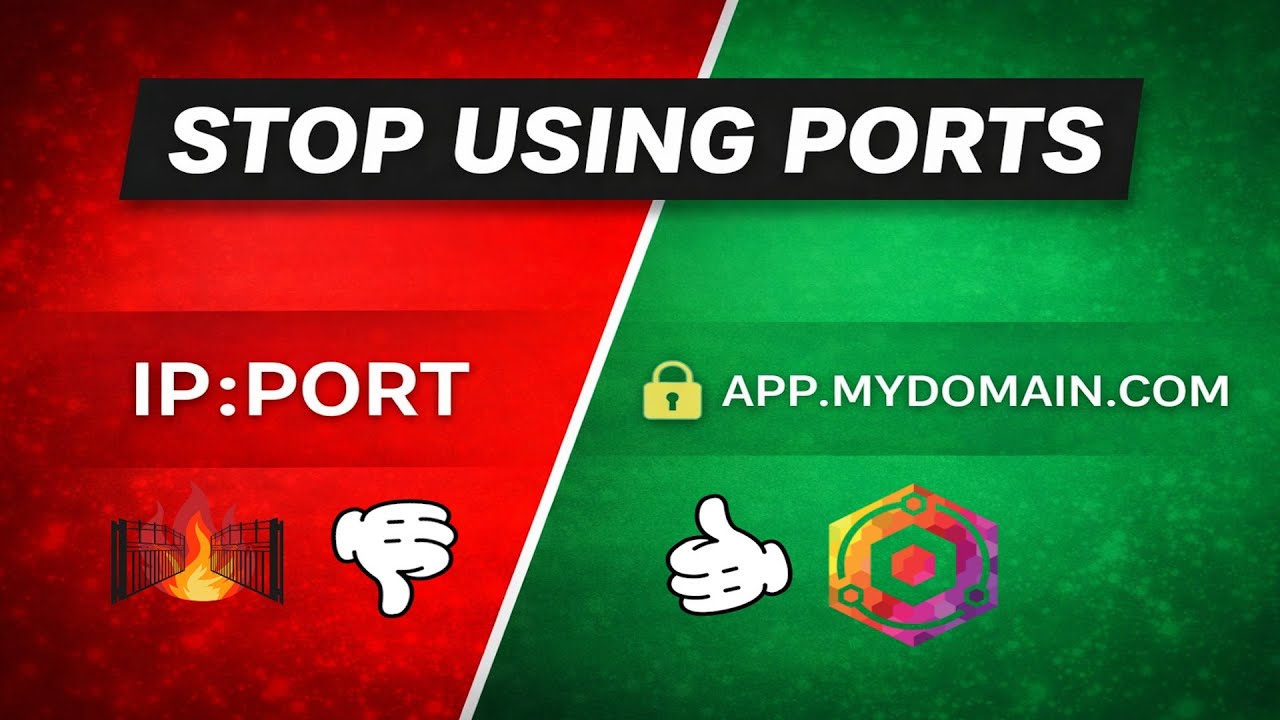 Stop Exposing Ports - Do This Instead!