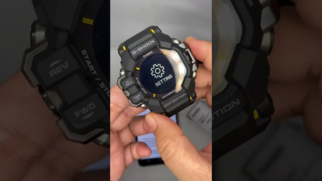 Pairing gpr-h1000 ke casio watches - part 1