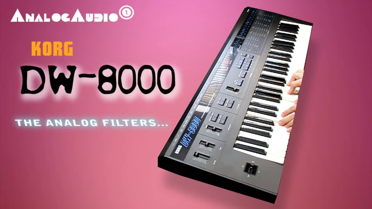 KORG DW-8000 Synthesizer 1985 | NEW PATCHES | HD DEMO