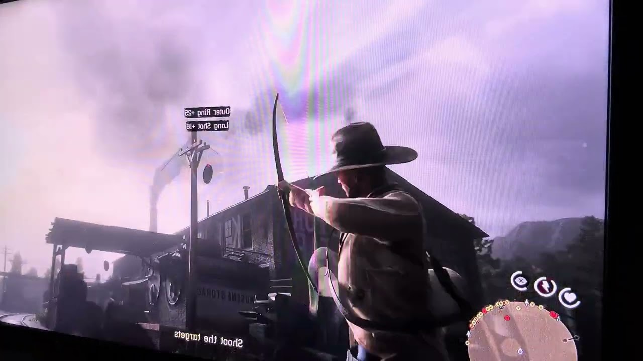 Online master archery challenge - brutal #RDR2 #online #novice