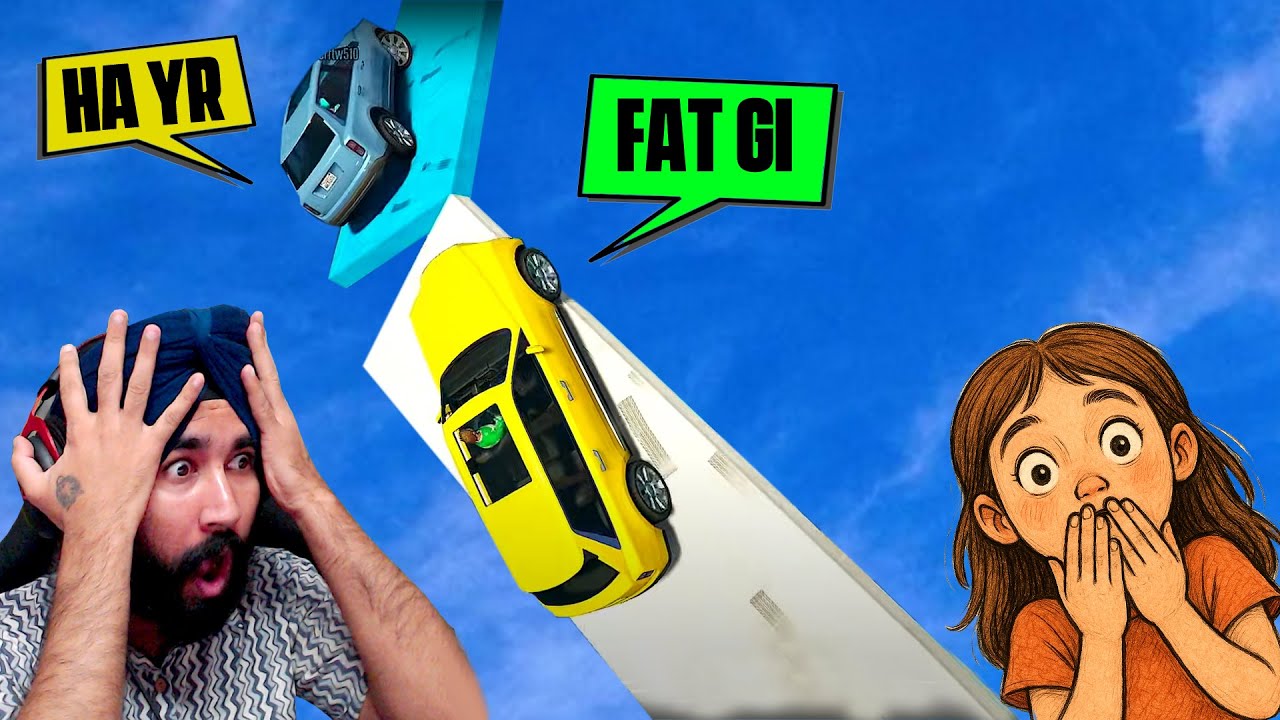 KAFI CREATIVE RACE THI YAAR - FAT GAYI - GTA 5