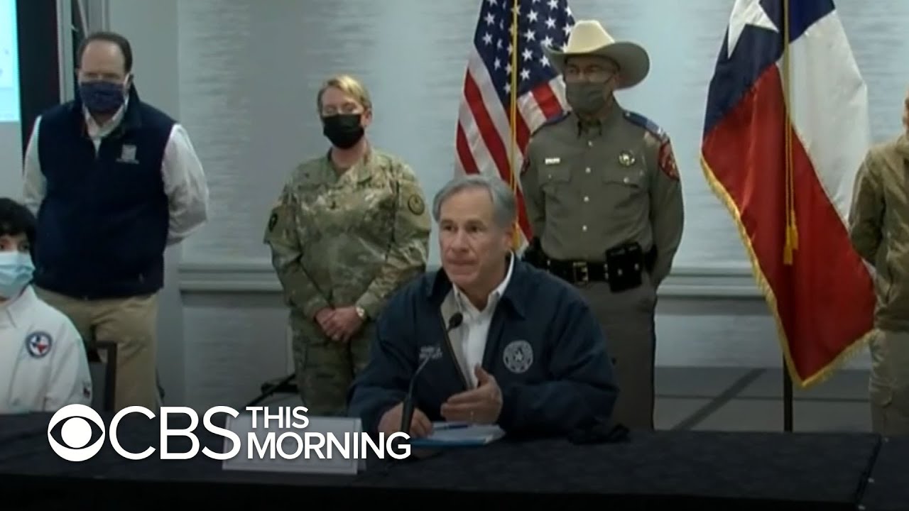 Texas Governor Greg Abbott passes blame for statewide power outages