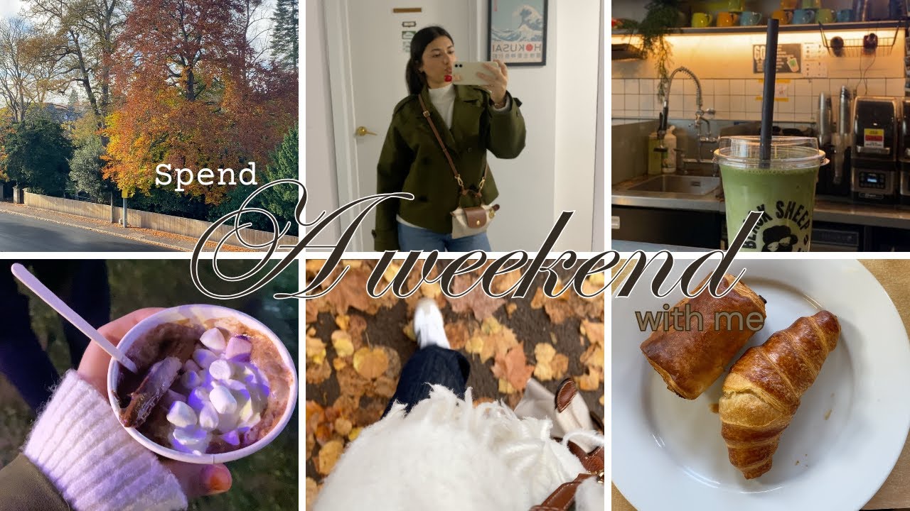 spend a fall weekend with me 🍂🧺🍵- yapping, going out etc...