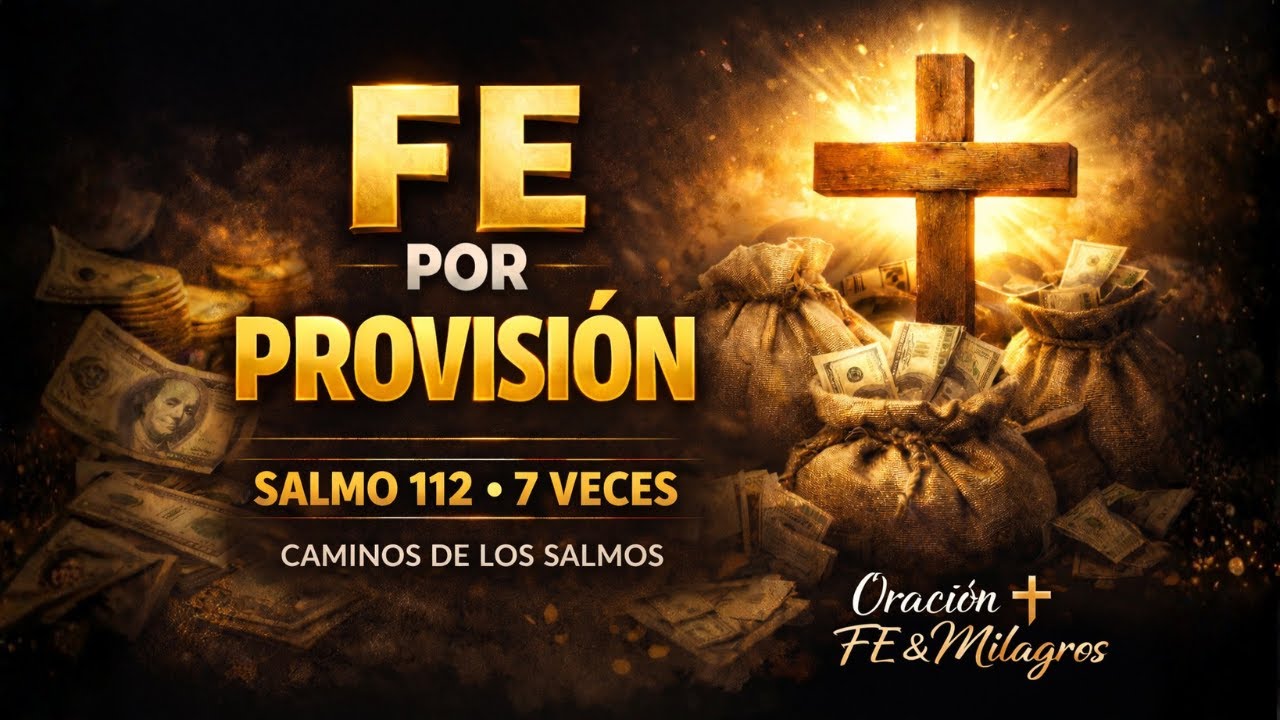 💰 SALMO 112 (7 VECES) — ORACIÓN PARA ROMPER ESCASEZ | Camino de los Salmos