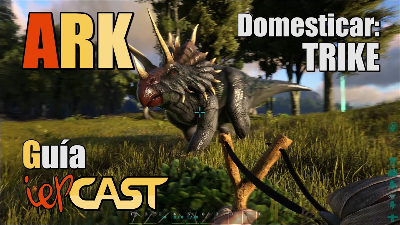 ARK Survival Evolved - Guia de Taming - Trike (Triceratops)