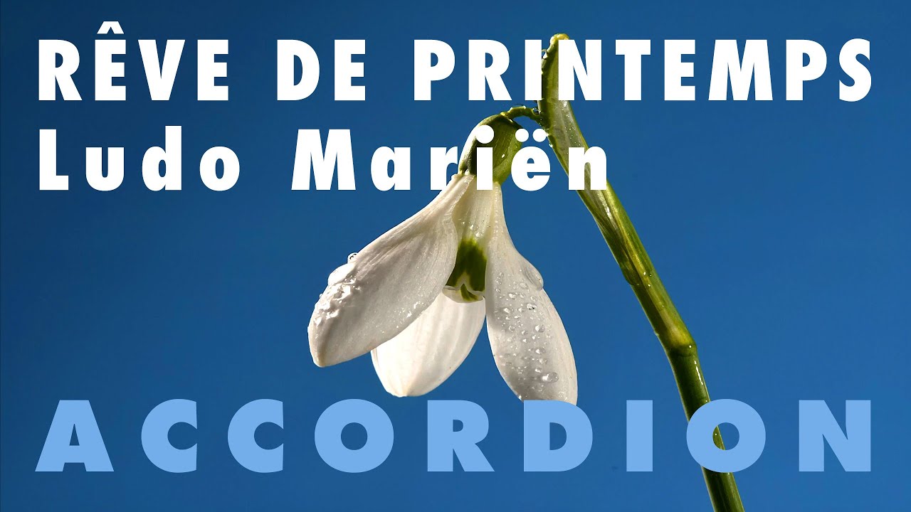 Ludo Mariën – RÊVE DE PRINTEMPS - ACCORDION - Fisarmonica - Akkordeon