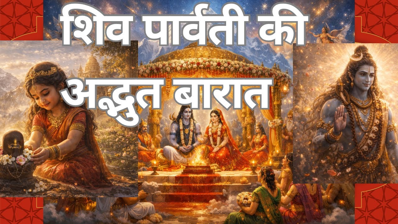 शिव–पार्वती विवाह की दिव्य विधि I शिव–शक्ति का मिलन।
