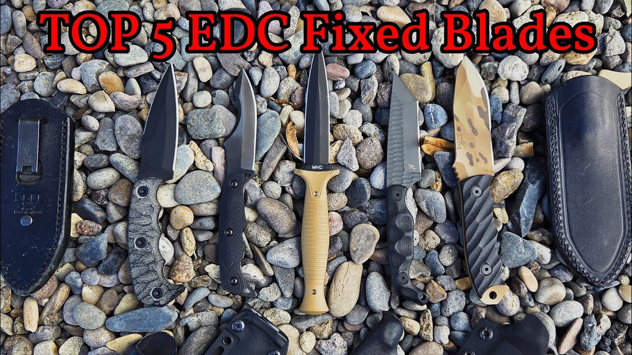 ТОП-5 ножей с фиксированным лезвием для EDC