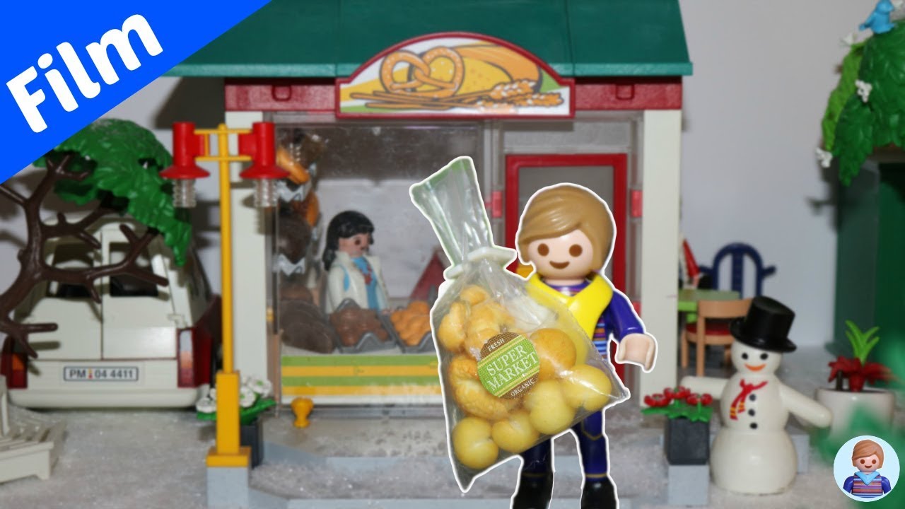 Playmobil Film deutsch - Linus darf alleine zum Bäcker - Playmobil Geschichte mit Familie Fröhlich