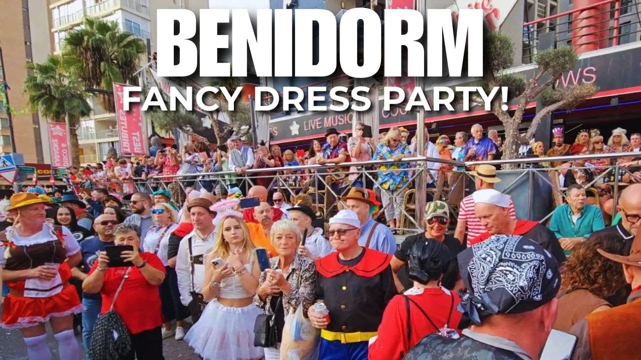 Fancy Dress Party BENIDORM! - Walk through the Strip