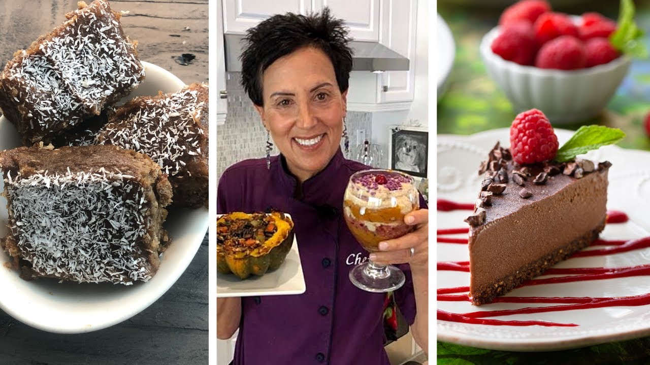 3 Delicious Desserts with Chef AJ | Vegan & SOS-Free