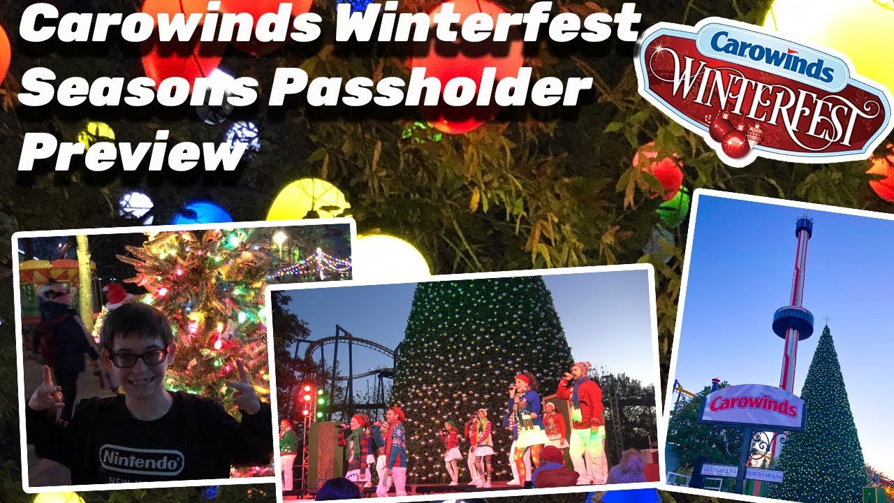Carowinds WInterfest Seasons Passholder Preview Night