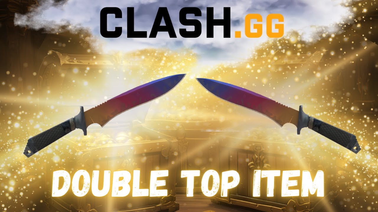I CAN’T BELIEVE WE PULLED DOUBLE TOP ITEM ON CLASHGG!💎🔥