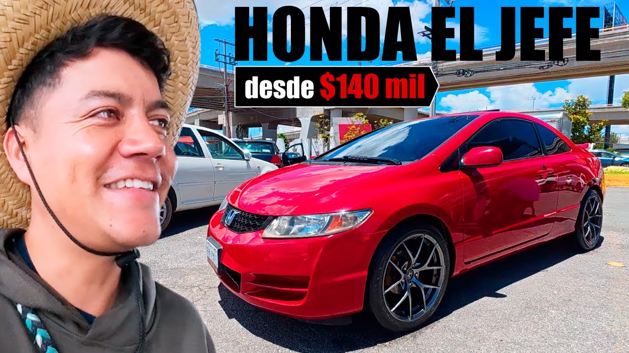 Autos HONDA desde $140 mil pesos, revisando precios en el tianguis de PACHUCA Hidalgo !