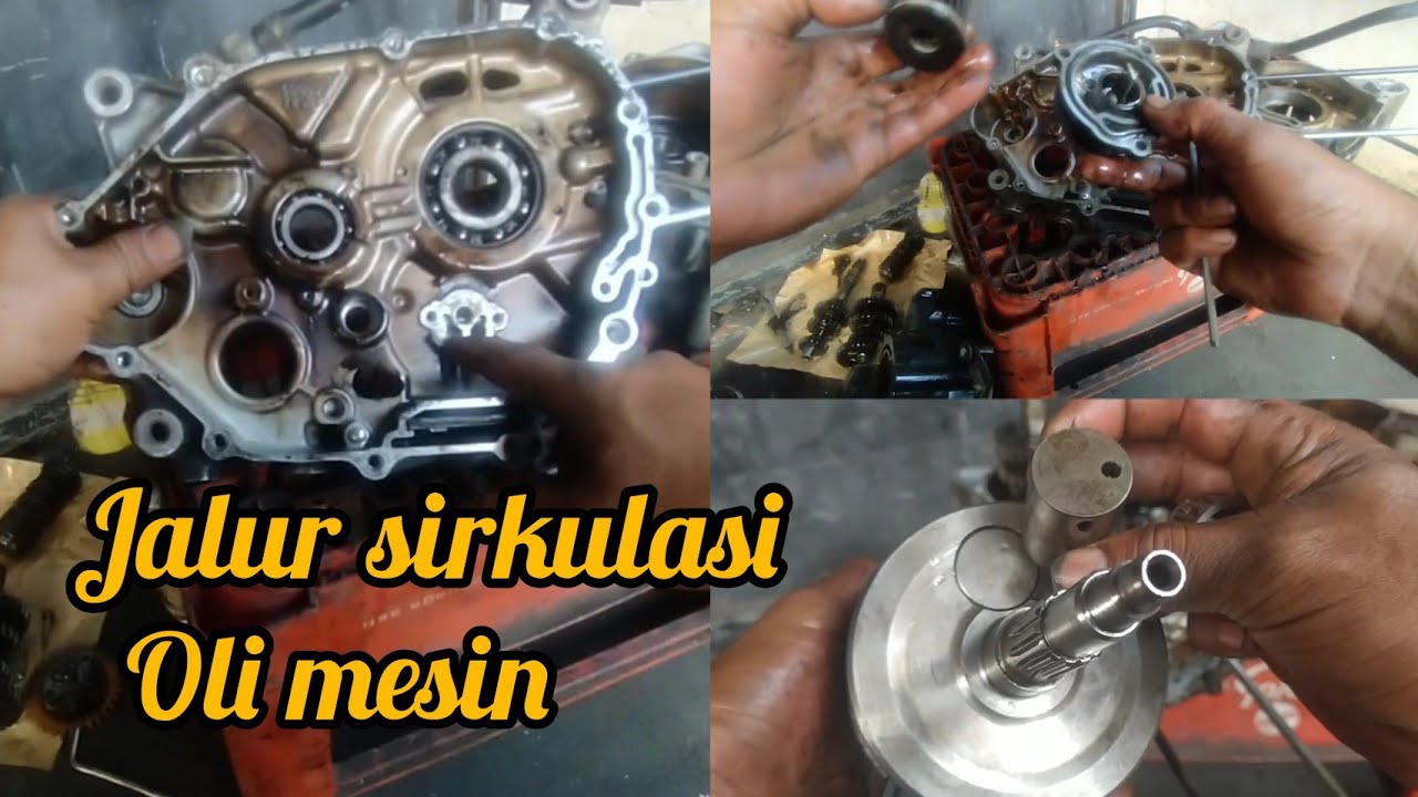 Cek jalur sirkulasi oli Vega zr