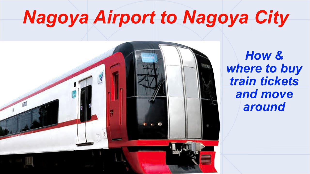 Nagoya Airport, Chubu Centrair International to Nagoya City by the fast Meitetsu Line train