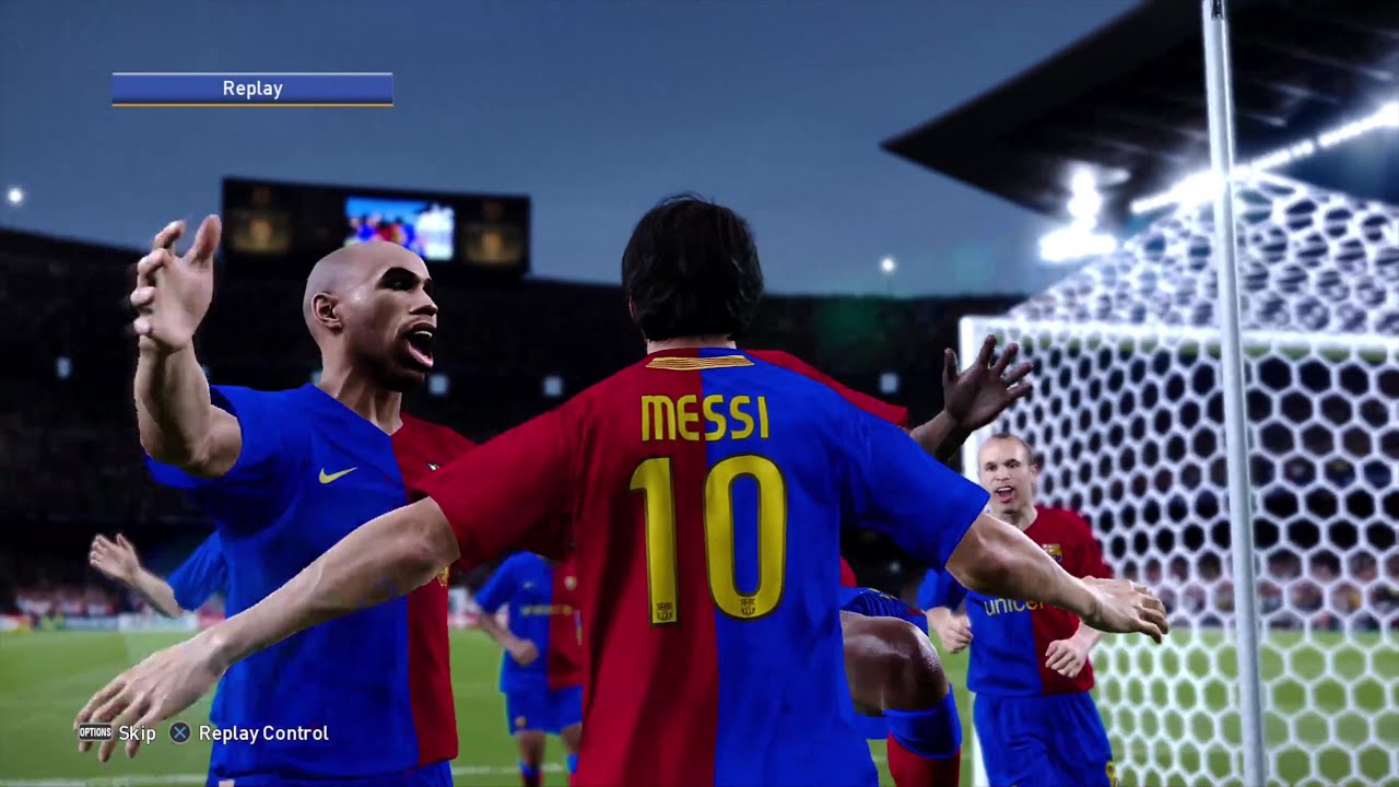 Barcelona vs Real Madrid - El Classico 2008/09 - PES 2021 CSG Patch