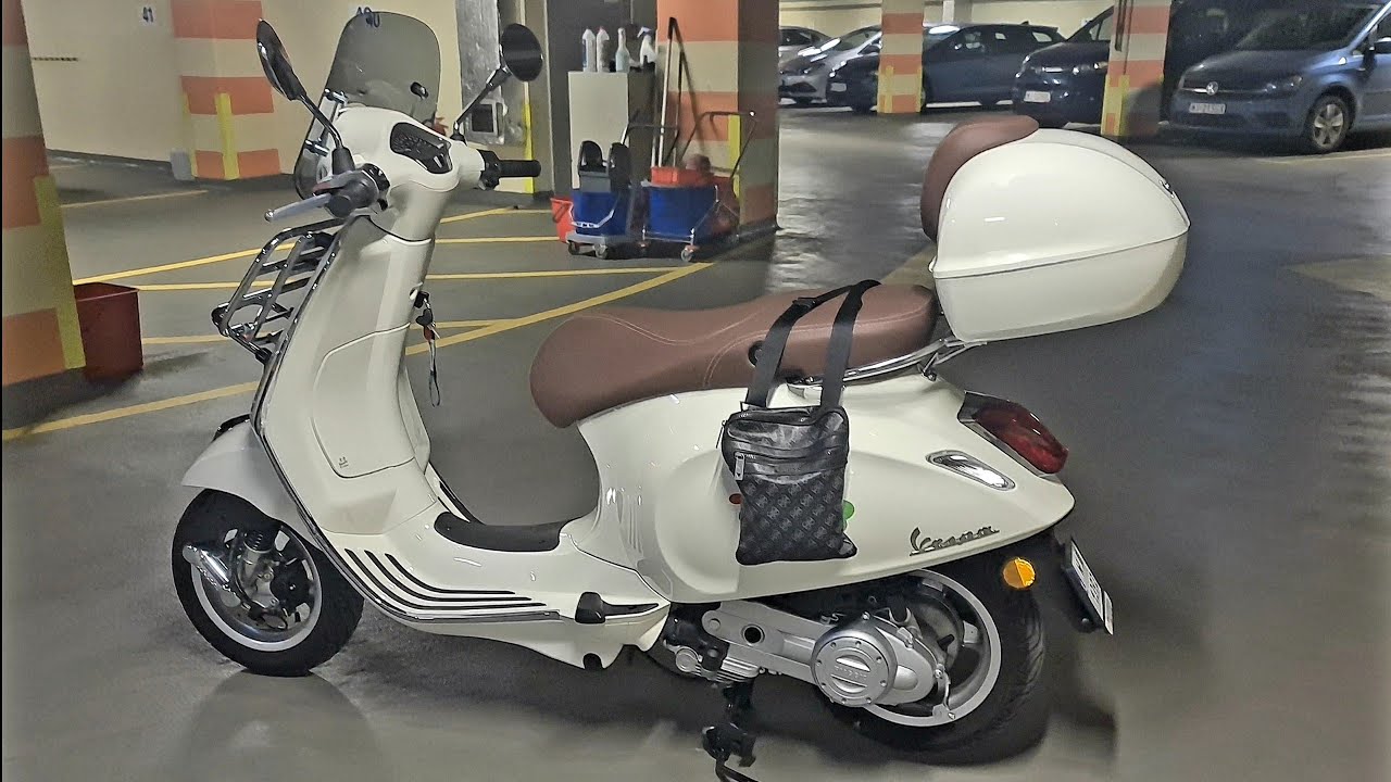 Vespa Primavera 50 ABS Cold Start Review