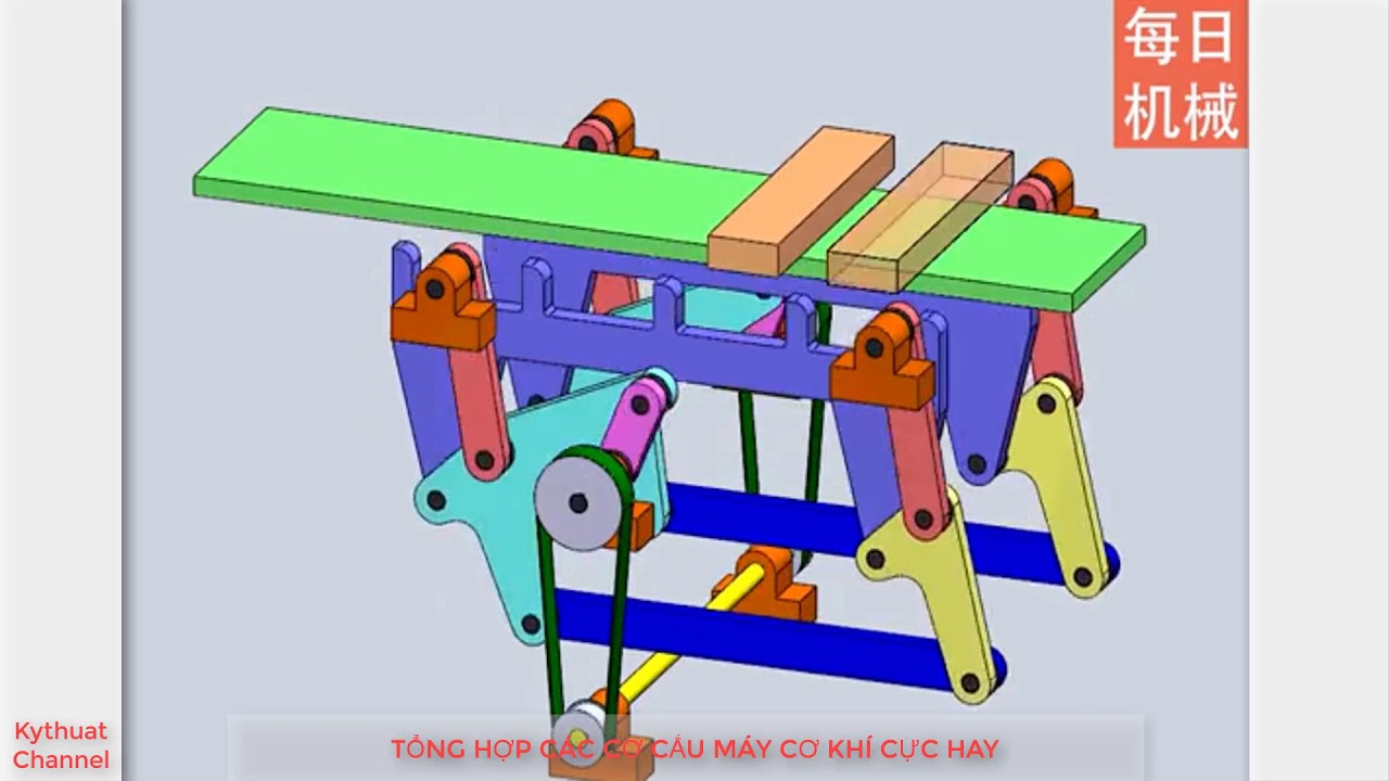 tổng hợp 200 cơ cấu cơ khí hay nhất/transfomations of moverment
