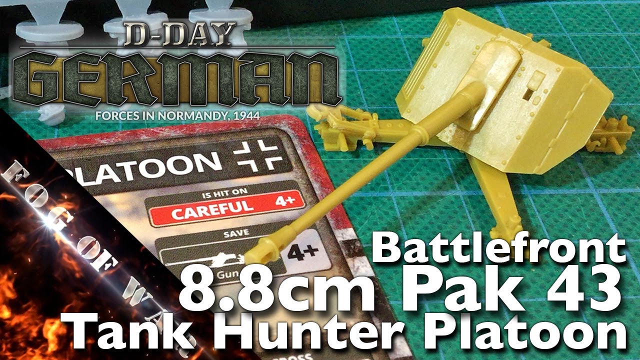 Review | BF Pak43 8.8cm Tank-Hunter Platoon 1/100 (15mm) | Flames of War