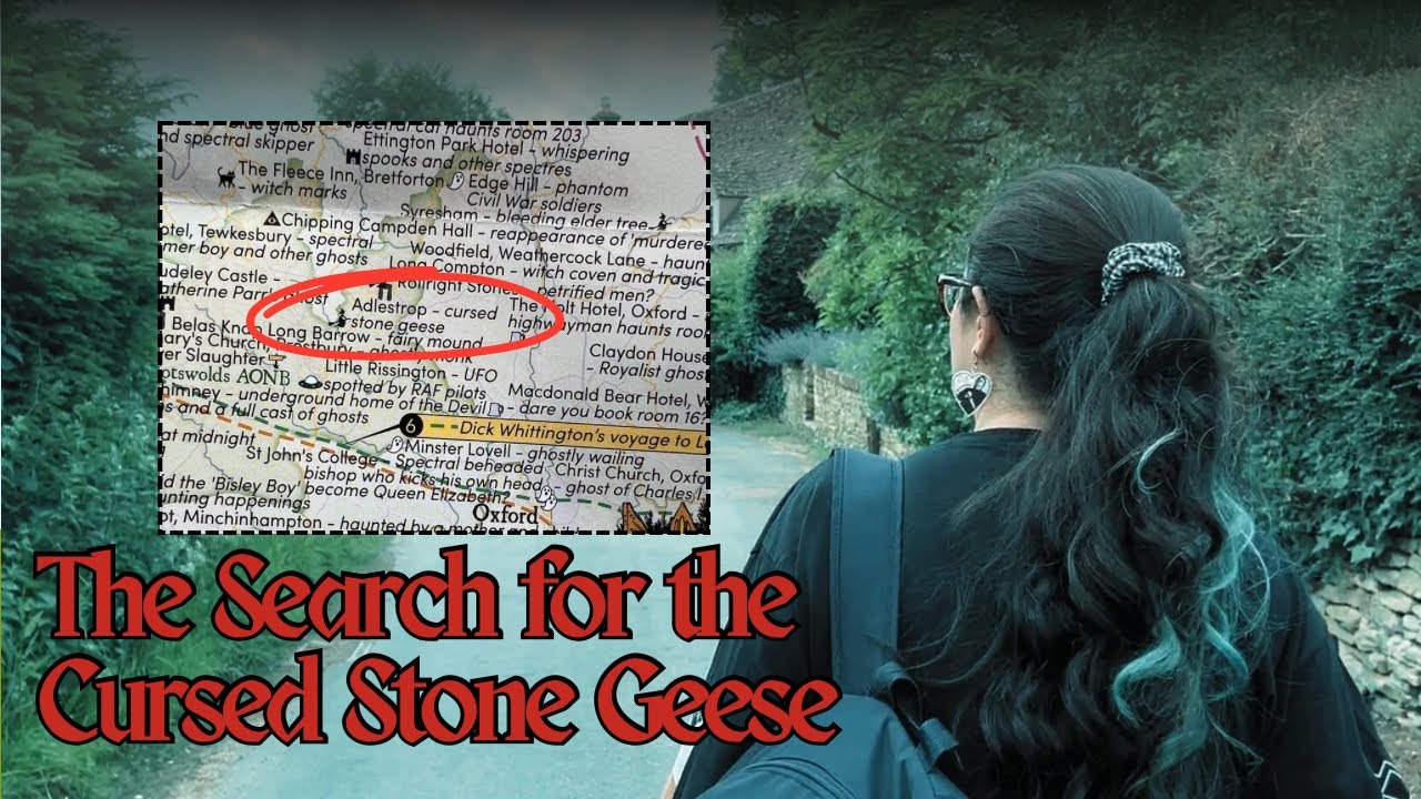 A Spooky Search for the Cursed Stone Geese, with a stop off at Charlecote Park || Daily Vlog