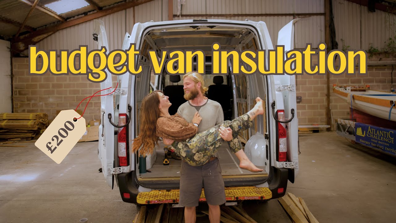 Insulating My Off-Grid Campervan on a Tiny Budget! (Step-by-Step)