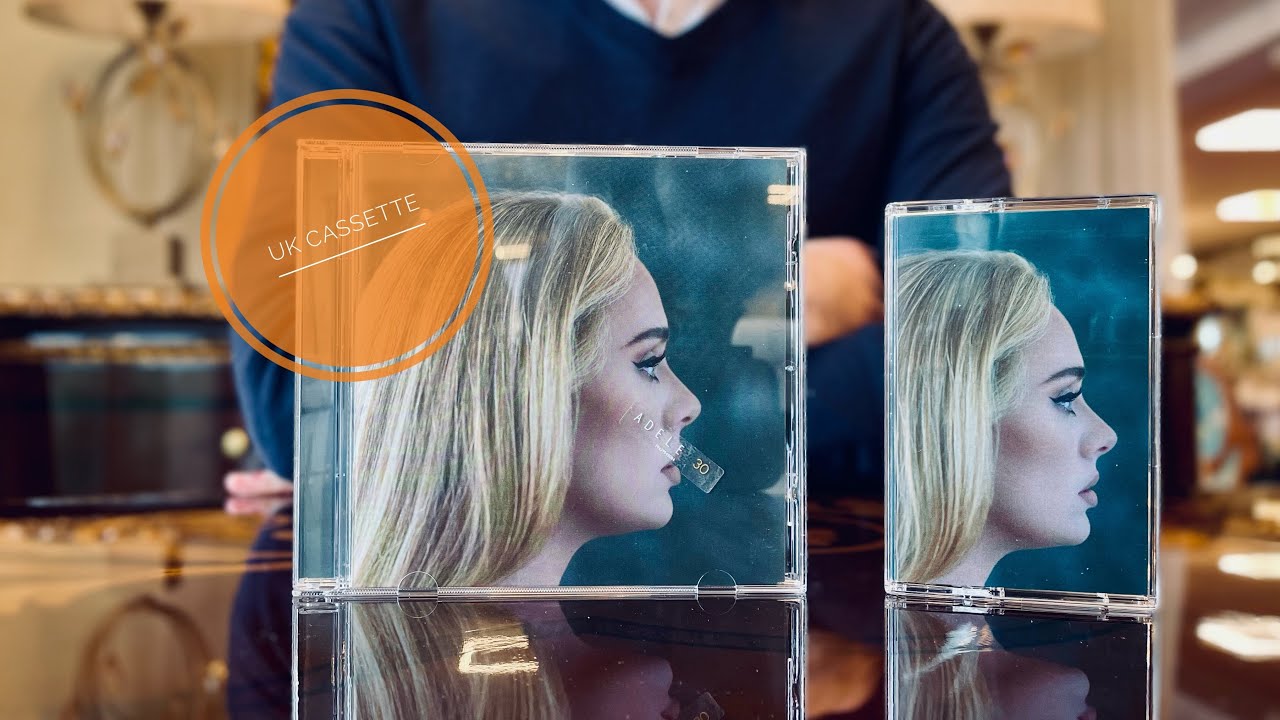 Adele - 30 (CD and UK Cassette Unboxing)