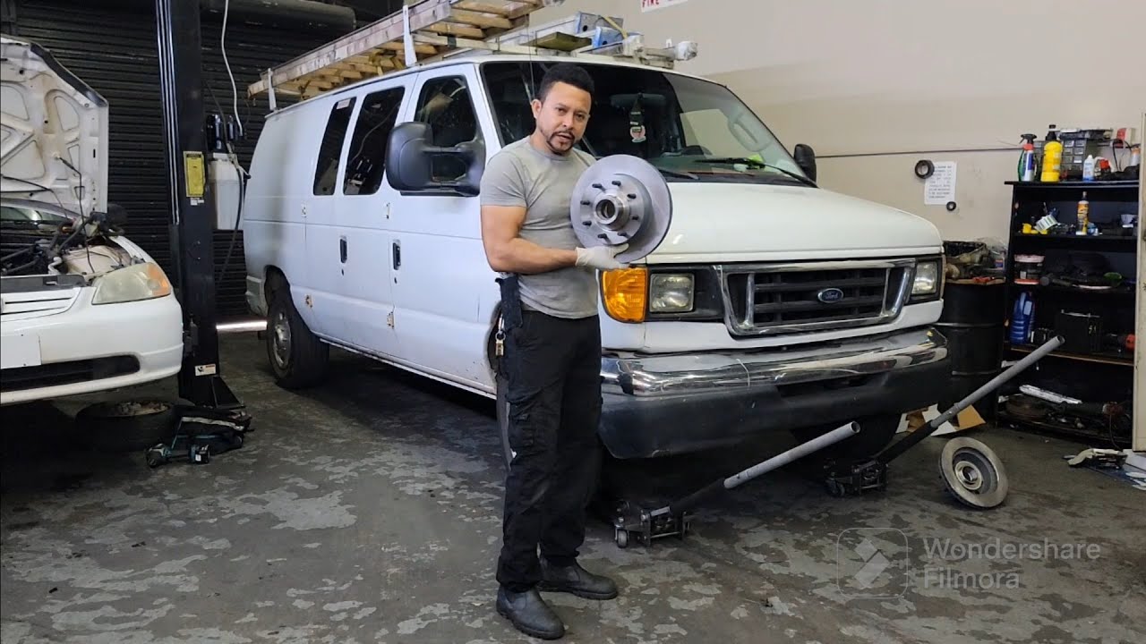 cambio de rotores en 2004 ford E350