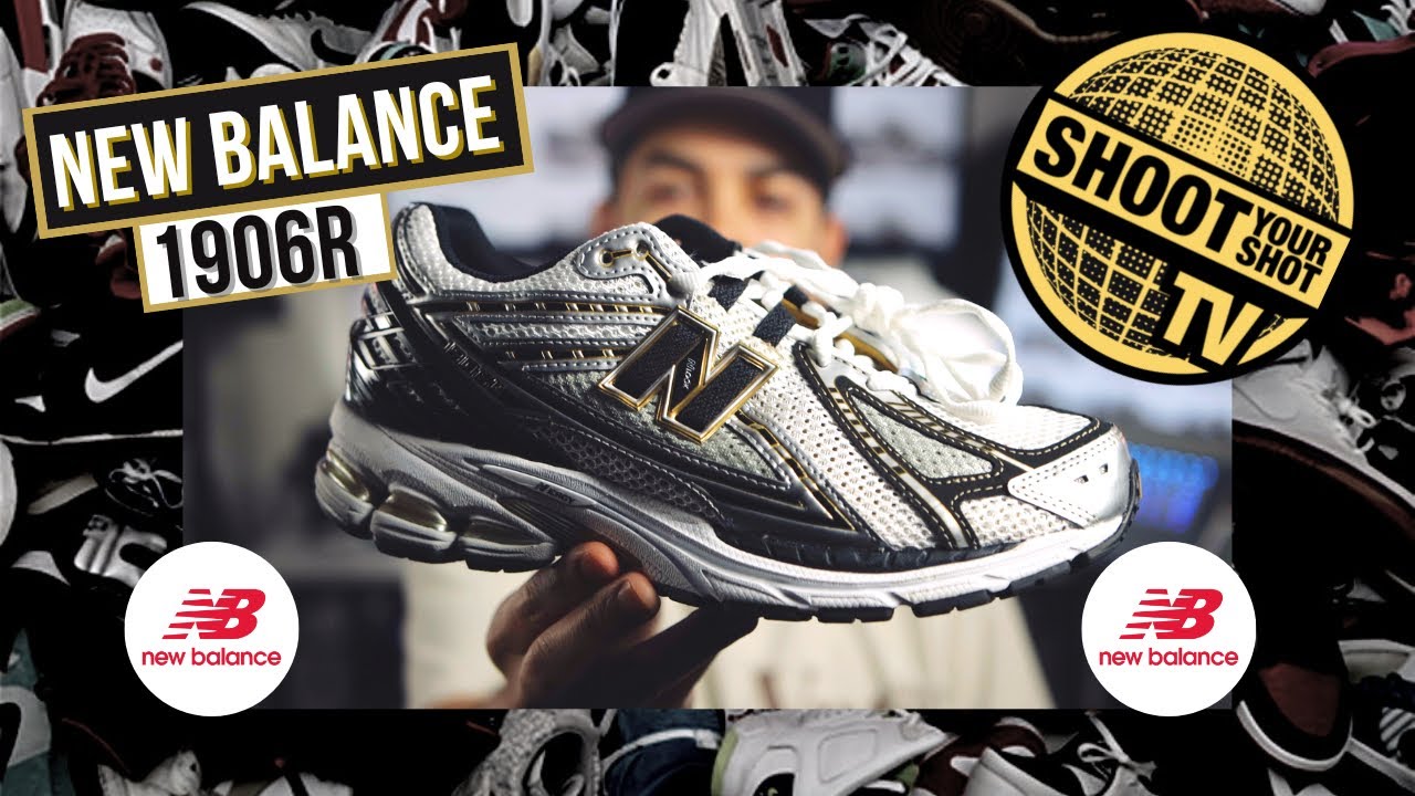 Обзор часов NEW BALANCE 1906R WHITE METALLIC GOLD и на ногах