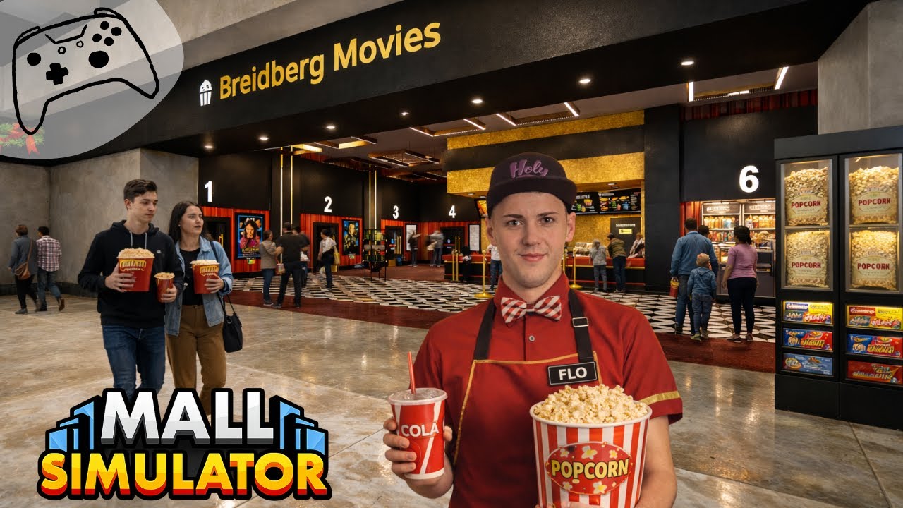 MALL Simulator |Popcorn und Cola? 🍿🥤| #4 | #gaming #simulator #mall
