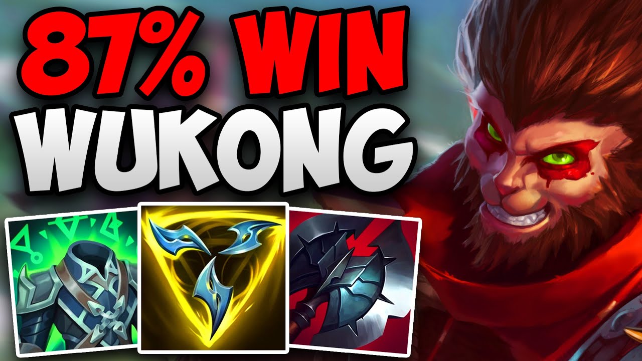 87% WIN RATE WUKONG JUNGLE IN CHALLENGER! | CHALLENGER WUKONG JUNGLE GAMEPLAY | Patch 15.1 S15
