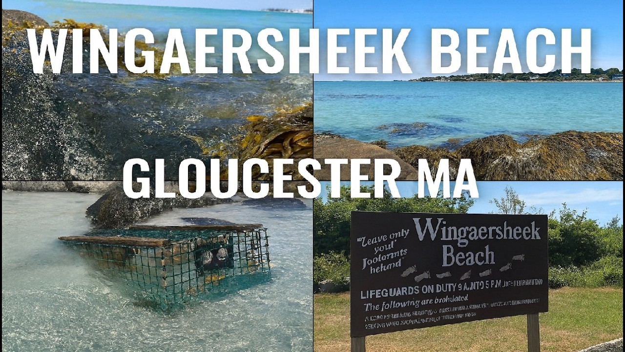 Wingaersheek Beach Tour | Exploring Gloucester MA & the Sandbar | New England Road Trip | Near Salem