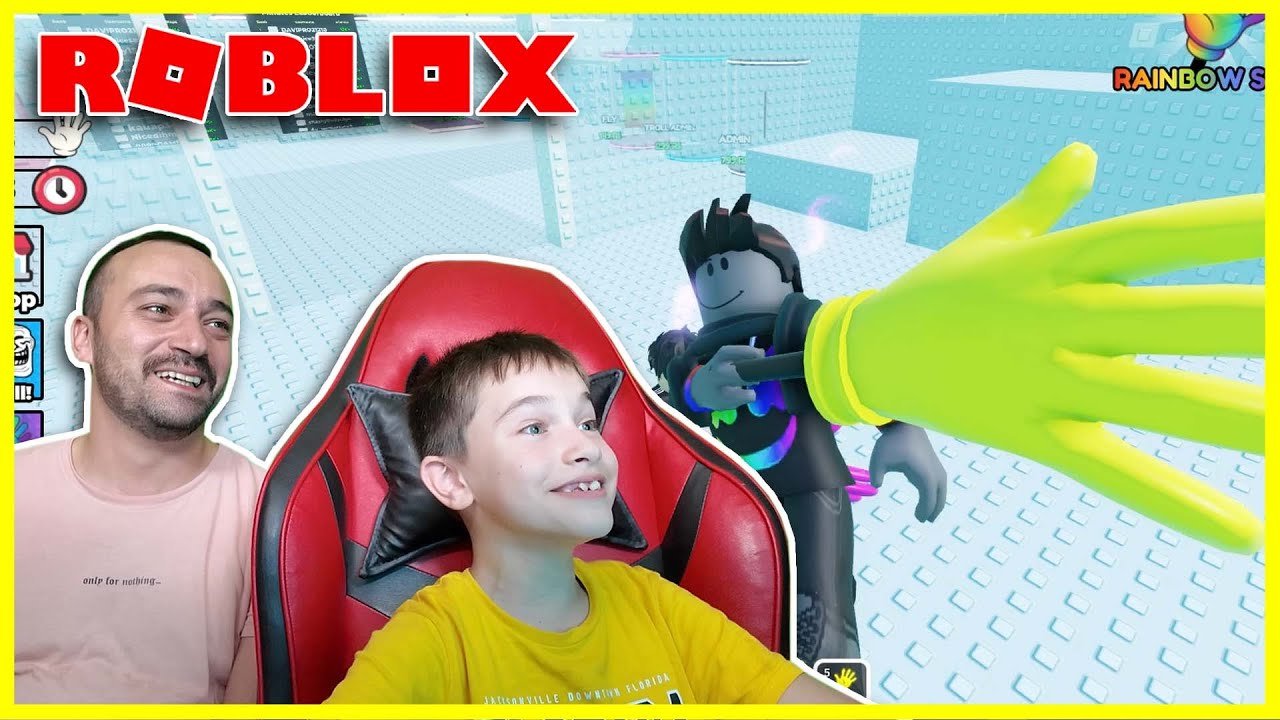 TROLL PARKUR OYUNU OYNUYORUZ MUHAMMED ALP İLE ROBLOX TOKAT OBBY (Slap Obby)