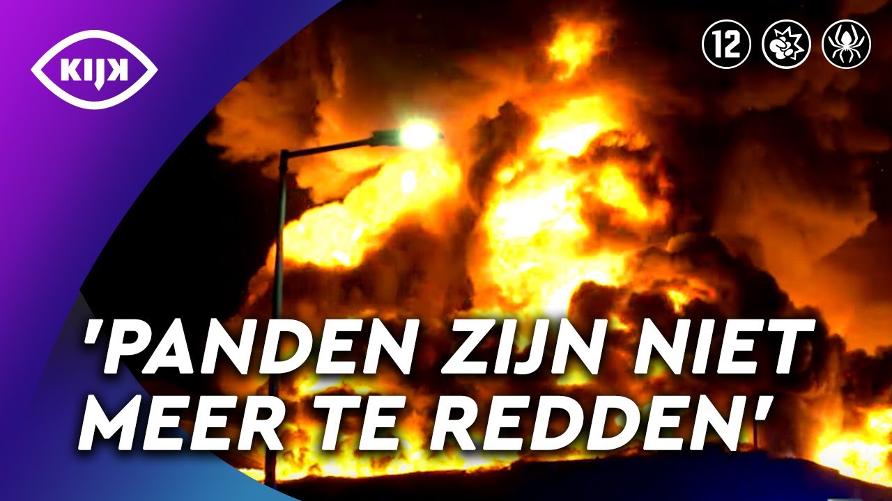 Ternauwernood ONTSNAPT aan grote VLAMMENZEE | Als de Brandweer | KIJK