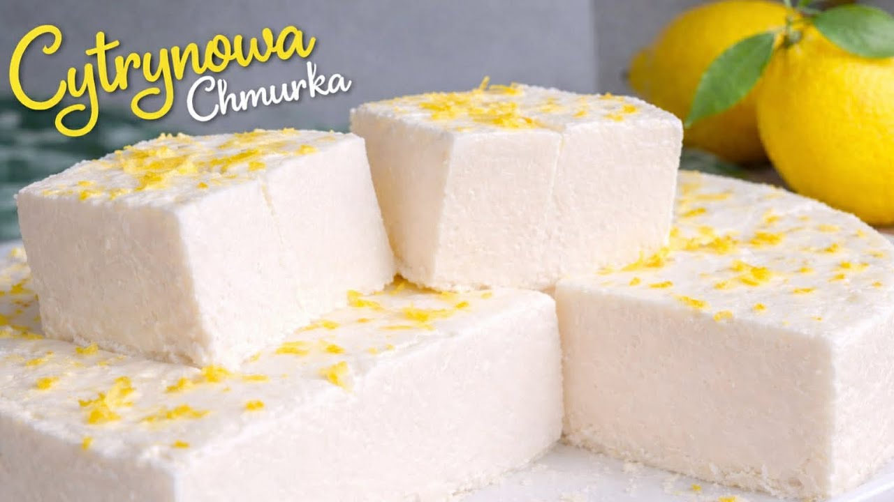 🥇 TEN DESER robię w 5 minut! Cytrynowa Chmurka bez pieczenia 🍋